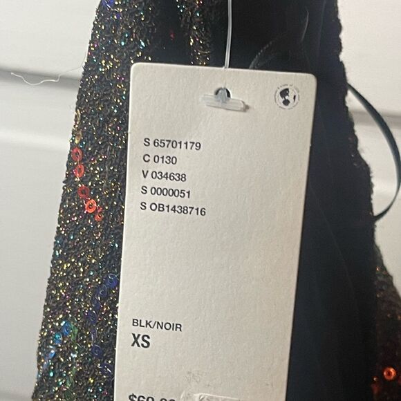 NWTs UO Gemma Sparkly Mini Dress Size XS - Picture 15 of 15